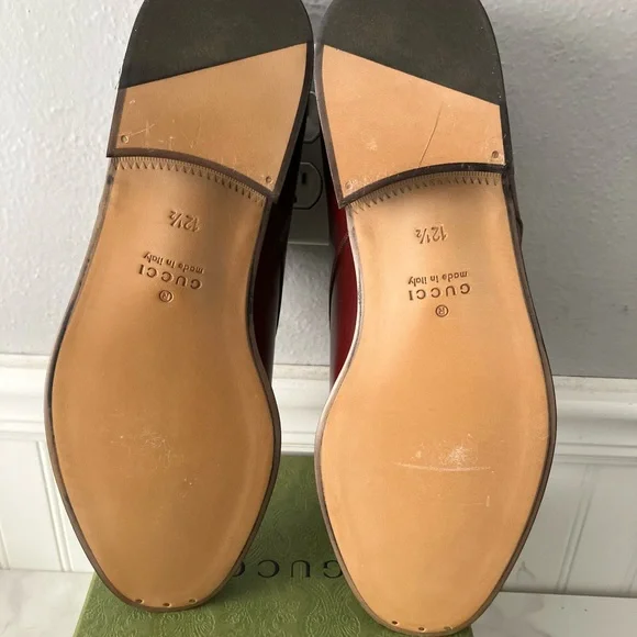 Gucci Burgundy Double Monk Strap Shoes Gucci Burgundy Double Monk Strap Shoes main image 4